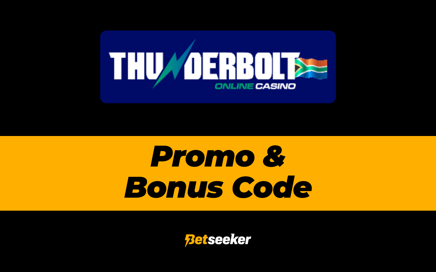 thunderbolt casino promo code welcome bonus betseeker za